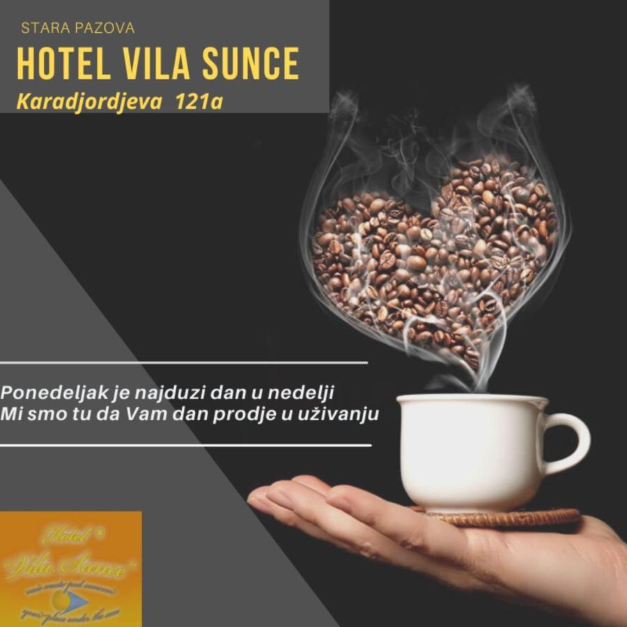 Hotel Vila Sunce Стара Пазова Екстер'єр фото